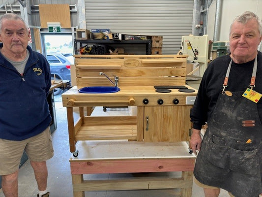Mud Kitchen for Silverdale Primary