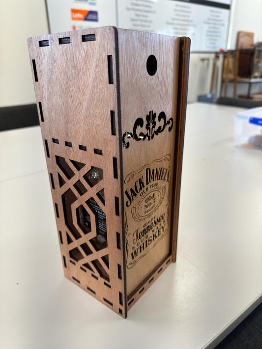 Jack Daniel's Engraved Wooden Gift Box